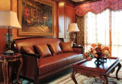 新古典风格中式客厅装修图片