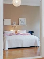 两居室效果 现代风格现代卧室装修图片