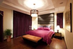 南湖国际-新中式魅力无限中式卧室装修图片