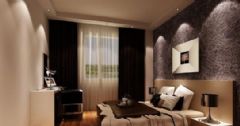 盛世天城-三居室-118平米现代卧室装修图片