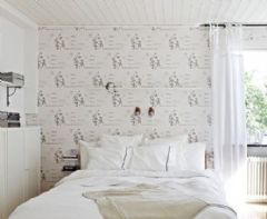 北欧风格的86平米公寓欧式卧室装修图片
