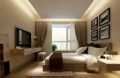 华贸城-三居室现代卧室装修图片