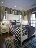 美式风格跃层住宅美式卧室装修图片