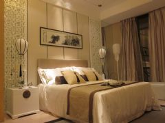 金科十年城-新中式中式卧室装修图片