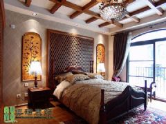 【欧式风格】融景城欧式卧室装修图片