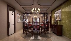 香樟公寓古典餐厅装修图片
