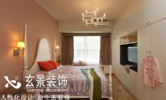 包河区天下锦城简约卧室装修图片