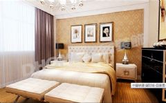 中国铁建·国际城-四居室-208平米-装修设计现代卧室装修图片