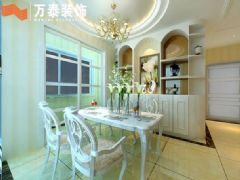 南益名泉春晓-三居室-142平米-装修设计简约餐厅装修图片