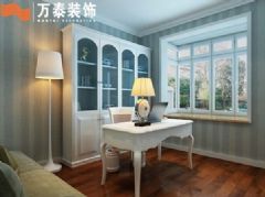 南益名泉春晓-三居室-142平米-装修设计简约书房装修图片