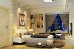 保利星座-四居室-装饰设计现代客厅装修图片