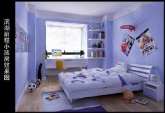 滨湖前程现代卧室装修图片