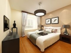 金冠园-三居室-140平米-装修设计混搭卧室装修图片
