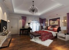 皇冠别墅欧式卧室装修图片