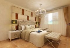 龙腾熙园 一居室-60平米-装修设计现代卧室装修图片