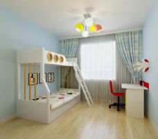 水岸名都 -三居室-140平米-装修设计现代儿童房装修图片