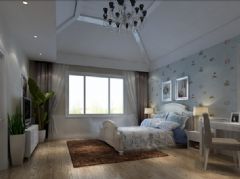 柏嘉半岛 -230平米-装修设计欧式卧室装修图片