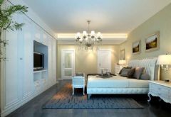 星海湖-三居室-110平米-装修设计欧式卧室装修图片