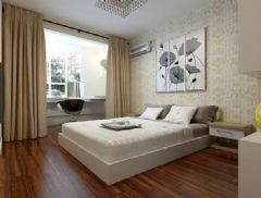 国际公馆 -二居室-75平米-装修设计现代卧室装修图片