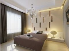 佳美花园-二居室-80平米-装修设计现代卧室装修图片