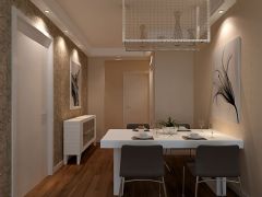 柏庄观邸-二居室-90平米-装修设计欧式餐厅装修图片