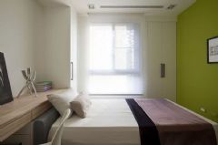 万春花园-二居室-85平米-装修设计现代卧室装修图片
