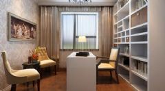 锦绣家园-三居室-140平米-装修设计现代书房装修图片