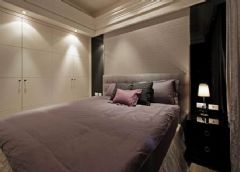 海亮御府-二居室-73平米-装修设计混搭卧室装修图片
