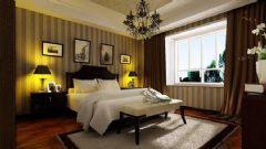 尚鼎国际三居室-110平米-装修设计混搭卧室装修图片