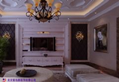 中海紫御华府欧式客厅装修图片
