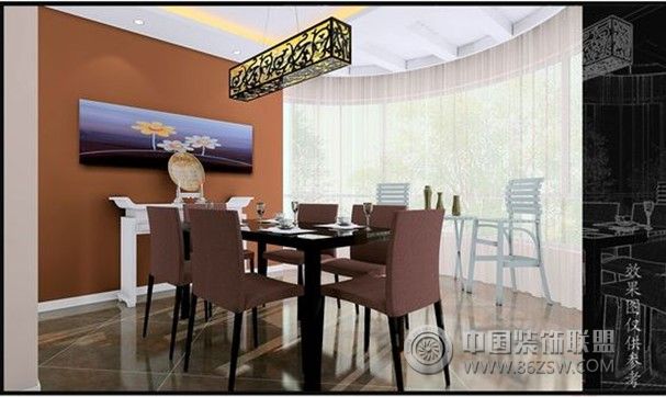 东南亚风格餐厅装修效果图