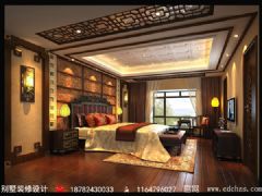 芙蓉古城中式卧室装修图片