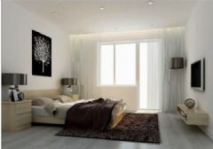 城南 水韵江-三居室-124平米-装修设计现代卧室装修图片