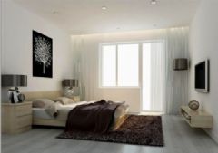 高家巷小区-三居室-135平米-装修设计现代卧室装修图片