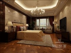 成都尚层装饰南湖国际欧式卧室装修图片