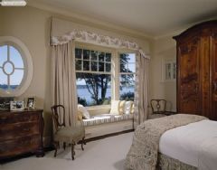 最美飘窗装修设计案例混搭卧室装修图片