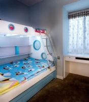 139平米欧式装修设计三居室欧式儿童房装修图片