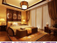 鹭湖宫中式风格案例中式客厅装修图片