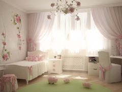 时尚美丽儿童房设计案例现代儿童房装修图片