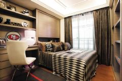 168平新古典奢华公寓古典卧室装修图片