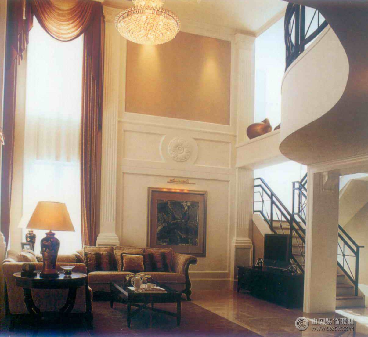 古典风格客厅装修效果图
