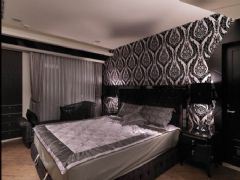138平现代时尚公寓现代卧室装修图片