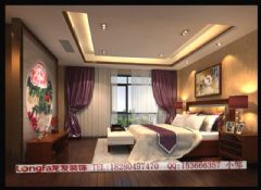 芙蓉古城中式卧室装修图片