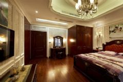 300平古典欧式奢华婚房古典卧室装修图片