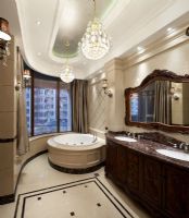 300平古典欧式奢华婚房古典卫生间装修图片