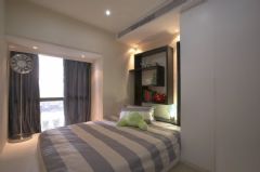 144平现代时尚公寓现代卧室装修图片