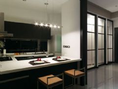 143平现代时尚公寓现代厨房装修图片