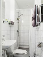 大爱灰白北欧公寓 低调色彩衬托高贵气质欧式卫生间装修图片