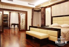 成都尚层装饰滨河湾的新古典古典卧室装修图片