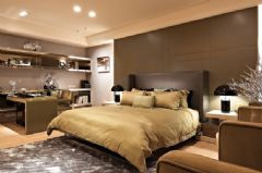 简欧时尚奢华风格四室两厅 高端奢华的居住空间欧式卧室装修图片